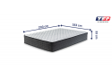King Firm Memory Foam with 680 Power Wrapped Coils Mattress - Burnside